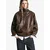 Bershka Prehodna jakna temno rjava