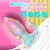SuperLove Dual Stimulation Vibrating Silicone Anal Gem with Remote