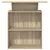 Recepcijski stol Sonoma hrast 100x40x104 cm Konstruirano drvo