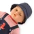 Bubica Eliott Mon Grand Poupon Corolle s modrimi klipkajočimi očmi in špulečimi ustnicami 36 cm od 24 mesecev