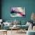 Slika abstraktna harmonična paleta barv - 90x60