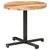 Vidaxl Bistro miza okrogla O 80x75 cm robusten mangov les