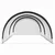 Bejzbol & Softbol Crna 702 x 369,5 x 243,5 cm Poliester