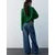 Pull&Bear Majica antracit/zelena