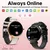 Oukitel BT30 Smart Watch for Women 160mAh/Heart rate/SpO2/Blood Preasure/Accelerometer/Crna