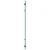 Kuhinjski zid 2 pcs Bijelo 110 x 40 cm Staklo otporno na udarce