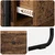 Konzolna stolica Staro drvo 100 x 40 x 75 cm Konstruirano drvo