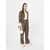 Womens eco viscose oversized sweater - cream