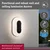 Paulmann 94958 - LED/18,5W IP65 prigušiva spoljašnje zidno svetlo ELUNOR 230V