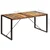 Vidaxl Jedilna miza 160x80x75 cm trden predelan les