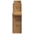 Zidne police 2 kom boja artisian hrast 38x12x38 cm drvene