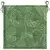 Jastučići za stolice 4 pcs Zelena i bijela 50 x 50 x 4 cm