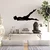 Wallity Zidna dekoracija Yoga 15, 60 x 28 cm, Crna
