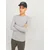 JACK & JONES Pulover JJEPerfect  svetlo siva