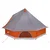 Tipi šator s krovom Siva i narančasta 400 x 346 x 250 cm taft