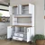 Hanah Home Višenamenska komoda JE168-3257, 120 x40 x184.2 cm, Bela