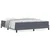 Vidaxl Postelja boxspring z vzmetnico Temno siva 180 x 200 cm Žamet