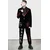 Unisex hlače KILLSTAR - Enthroned Suit - Črna - KSRA008328