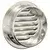 Pokrov ventilacije 4 pcs Srebrno 125 mm Nehrđajući čelik