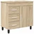 Toaletna jedinica Hrast sonoma 60 x 35 x 60 cm