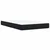 Box spring krevet s madracem crni 120 x 200 cm baršunasti