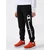 Champion Authentic Athletic Apparel Hlače črna/bela
