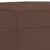 Vidaxl Klop rjava 70x35x41 cm umetno usnje