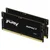 KINGSTON SODIMM DDR5 32GB (2x16GB kit) 6000MTs KF560S38IBK2-32 FURY Impact Black XMP