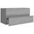 Den Omarica za umivalnik siva sonoma 90x38,5x45 cm konstruir
