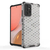 Honeycomb pancirna futrola sa silikonskim okvirom za Samsung Galaxy A72 5G/Galaxy A72 4G - Zelena KP10261