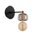 Opviq Zidna lampa E27 Socket, Crna