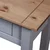 Konzolni stol od borovine sivi 110x40x72 cm asortiman Panama