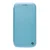Maska na preklop Teracell Flip Premium za iPhone XR plavi.