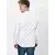 White slim fit shirt Jack & Jones Parma - Men