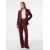 PIECES Blazer PCBOSSY rubin rdeča/bela