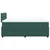 Vidaxl Box spring postelja z vzmetnico temno zelen 120x190 cm žamet