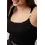 Trendyol Curve Ženska bluza Tbbss25Af00091, Crna