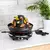 Klarstein Taste Volcano , črn tatarski raklet gril, 1500 W, 8 oseb (GQ6-Taste-Volcano)