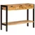 Komoda s 3 ladice 110 x 35 x 75 cm od masivnog drva manga