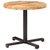 vidaXL Bistro miza okrogla O 80x75 cm robusten mangov les