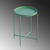 Hanah Home Klub sto 46x56x46cm Zeleni