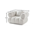 Atelier del Sofa Fotelja Petra, 120 x 90 x 65 cm, Bela