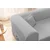 ATELIER DEL SOFA Ugaona garnitura Legom Eco Light Grey
