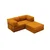 Atelier del Sofa Ugaona garnitura Comfort Mini, 190 cm, Narandžasta
