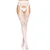 Leg Avenue Heart Net Suspender Hose White