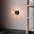Opviq Zidna lampa Benek-15-14393, 15x18x15cm, IP20, Crna
