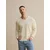 DAN FOX APPAREL Pulover Marlon off-bela