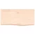 Zidna polica 60x30x(2-6) cm neobrađena masivna hrastovina