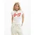 Desigual Majica Boys Lie rdeča/bela
