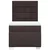 Vidaxl Box spring postelja z vzmetnico temno rjava 80x200 cm blago